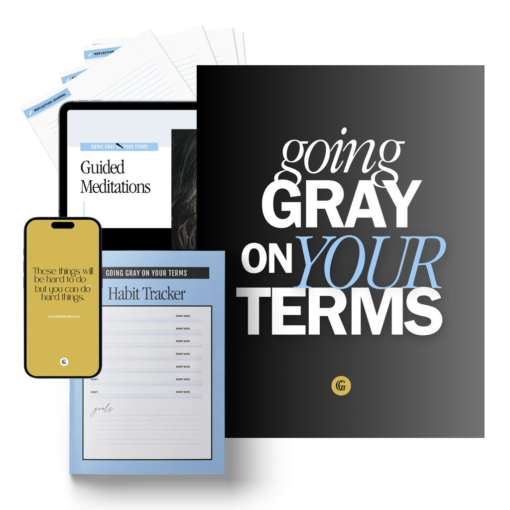 Going Gray On Your Terms (Course Hard Copy + Bonuses)
